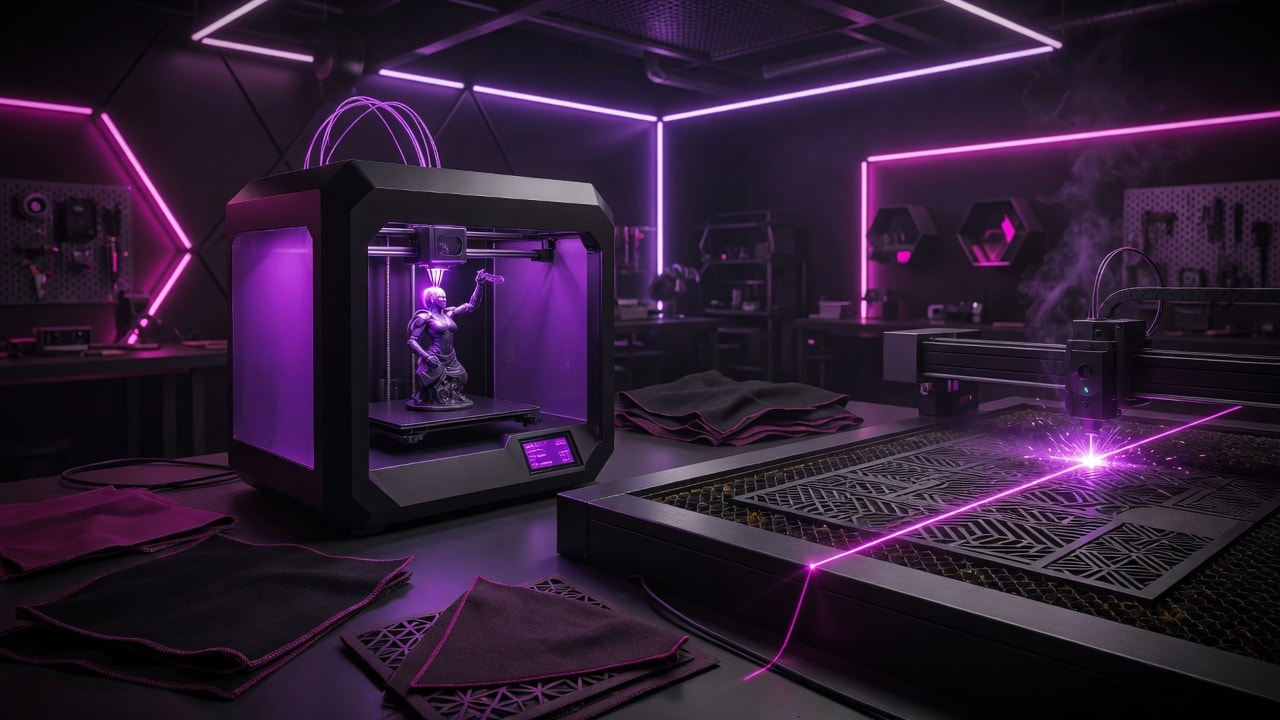 Impression 3D et découpe laser